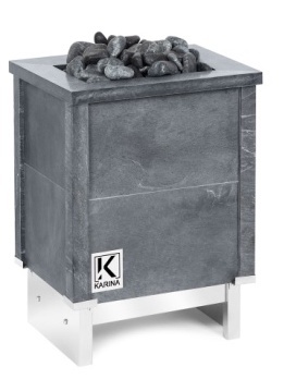 Электрокаменка Karina Quadro 4,5 Талькохлорит Электрокаменка Karina Quadro 4,5 Талькохлорит