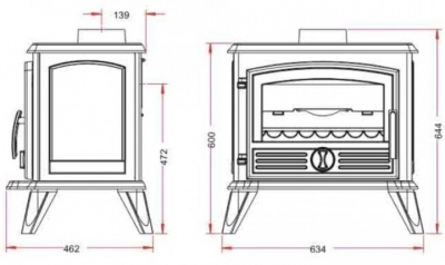 ПЕЧЬ-КАМИН Invicta SAMARA NEW ПЕЧЬ-КАМИН Invicta SAMARA NEW