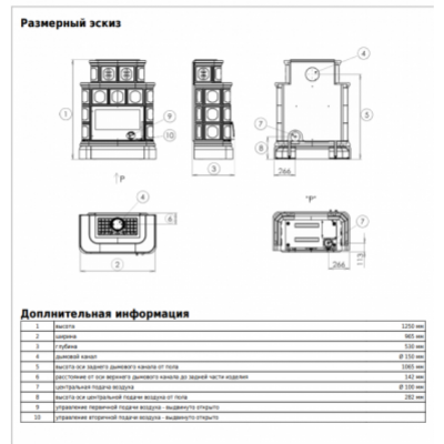 Печь-камин ABX KARELIE P OX, с кафельным цоколем (перламутр) Печь-камин ABX KARELIE P OX, с кафельным цоколем (перламутр)