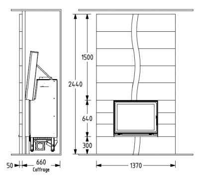Каминная облицовка Supra Kasari
