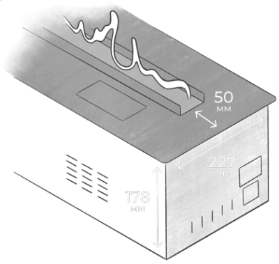 Электрокамин Airtone Misty 2500