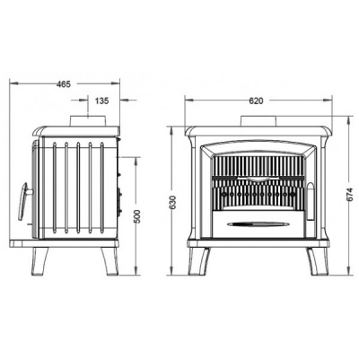ПЕЧЬ-КАМИН Invicta NORIK NEW ПЕЧЬ-КАМИН Invicta NORIK NEW