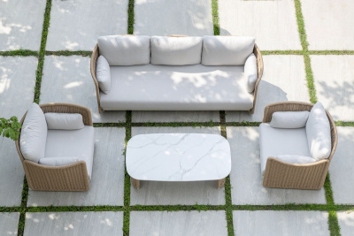 Лаунж-зона 4SIS Аликанте Цвет: соломенный Лаунж-зона 4SIS Аликанте Цвет: соломенный