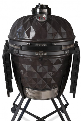 Гриль керамический Diamond Egg XL Цвет: серый