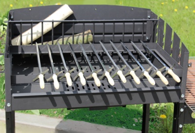 Мангал гриль Orion 100 с крышей Мангал гриль Orion 100 с крышей