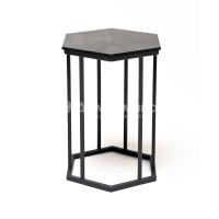 Интерьерный стол 4SIS Женева D40 Цвет: серый гранит