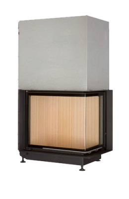 Каминная топка Brunner Eck-Kamine EK 57/67/44 с подъемом  Каминная топка Brunner Eck-Kamine EK 57/67/44 с подъемом