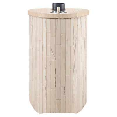 Дровяная печь Ферингер Макси ПФ в облицовке "Окаменевшее дерево" наборный, до 38 м³ Дровяная печь Ферингер Макси ПФ в облицовке "Окаменевшее дерево" наборный, до 38 м³