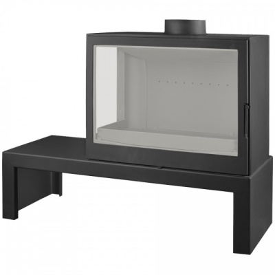 Отопительная печь Liseo Castiron LCI 7 GFL Table, стекло слева Отопительная печь Liseo Castiron LCI 7 GFL Table, стекло слева