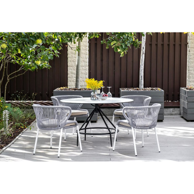 Стул 4SIS Милан из роупа Цвет: светло-серый