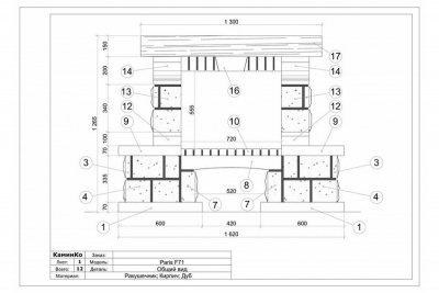 Каминная облицовка Sunhill Paris