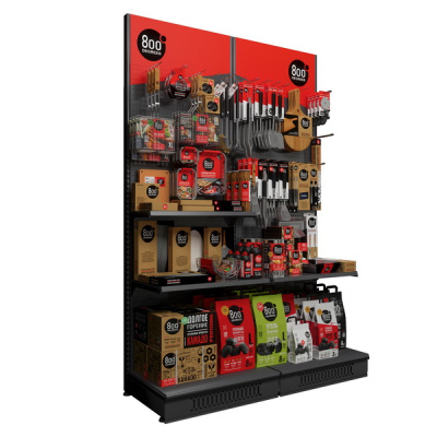 Комплект из двух брендированных стеллажей 800 Degrees, 2000 Комплект из двух брендированных стеллажей 800 Degrees, 2000