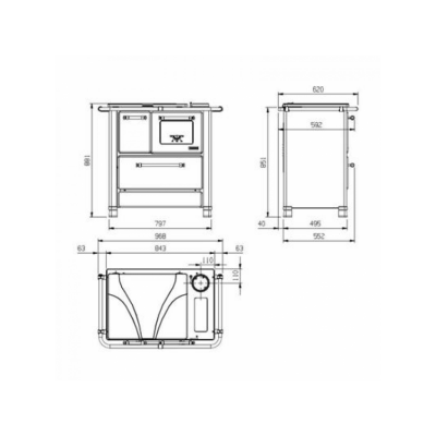 Варочная плита LaNordica Romantica 4.5