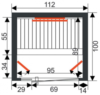 ИК Кабина Chaleur de luxe I ИК Кабина Chaleur de luxe I