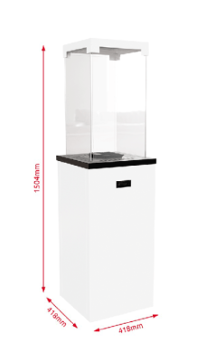 Нагреватель газовый PATIO/LIGHT, сталь, белый Нагреватель газовый PATIO/LIGHT, сталь, белый