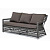 Диван 4SIS Гранд Латте трехместный Цвет: графит