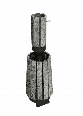 Дымоход-конвектор Grill'D Stone (D115/250) (Серпентинит)