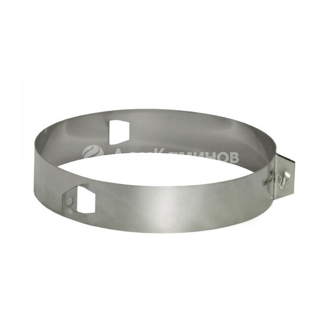 Хомут под растяжки Дымок 0.5 мм с изоляцией, d=150 мм