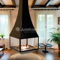 Камин Aves 6 Прато центральный со стеклом