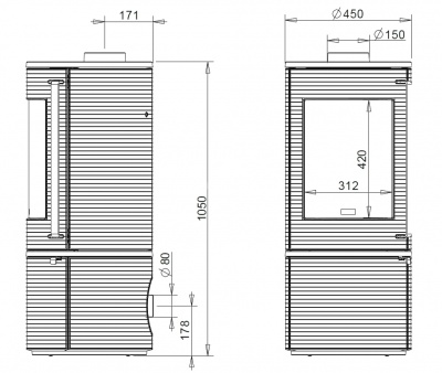 ПЕЧЬ-КАМИН Invicta ALTARA ПЕЧЬ-КАМИН Invicta ALTARA