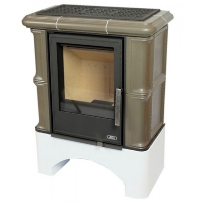 Печь-камин ABX BAVARIA KI, с допуском воздуха (хаки) Печь-камин ABX BAVARIA KI, с допуском воздуха (хаки)