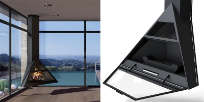 Камин Traforart Admeto угловой Камин Traforart Admeto угловой