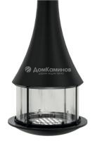Островной камин Aves 21 Катания центральный лакированный открытый