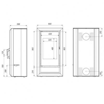 Печь камин Defro Home Ignis, 9кВт