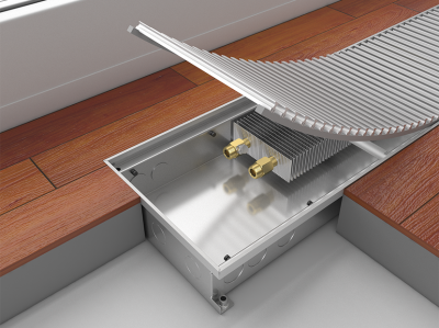 Конвектор внутрипольный MINIB RT с вентилятором T60 65-243-2000