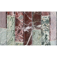 Дровяная печь Ферингер Квадра ПФ в облицовке Жадеит+Россо Леванте, до 25 м³ Дровяная печь Ферингер Квадра ПФ в облицовке Жадеит+Россо Леванте, до 25 м³