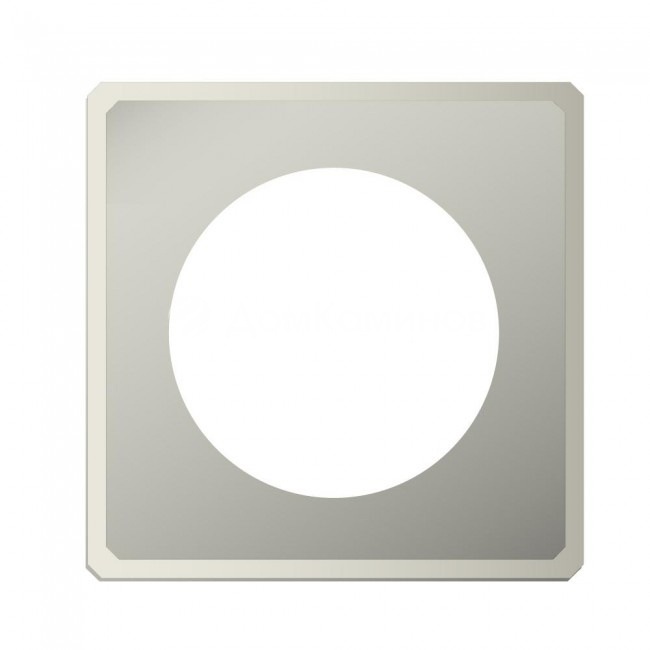 Фланец без изоляции Дымок 0.5 мм 670*670 мм , d=100 мм