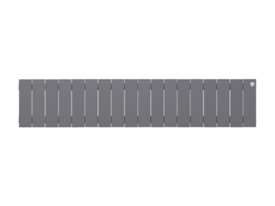 Радиатор Royal Thermo PianoForte 200 /Silver Satin - 18 секц.
