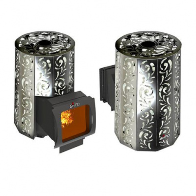 Банная печь Grill'D Violet Long Window Max