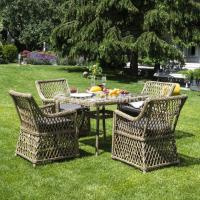 Обеденная группа 4SIS Айриш Цвет: соломенный