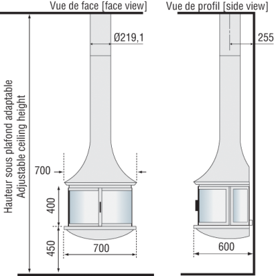 Камин Bordelet Lea 998 Камин Bordelet Lea 998