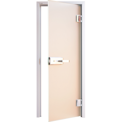 Дверь стеклянная Grandis GS 7x21 сатин