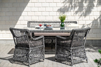 Обеденная группа 4SIS Катания на 4 персоны Цвет: графит