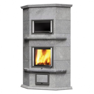 Печь-камин NunnaUuni HESTIA Angolo Solo 1