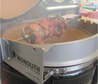 Шашлычница с электроприводом Monolith