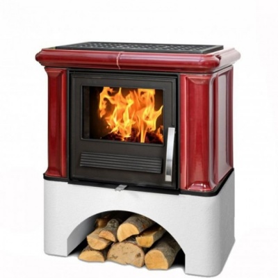 Печь-камин ABX IKARIA K (бордо) Печь-камин ABX IKARIA K (бордо)