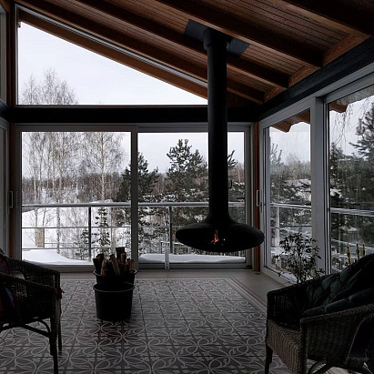 Подвесной камин Eсlipse 1250