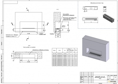 3D электрокамин Airtone Vepo 1000