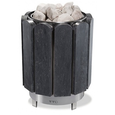 Электрическая печь ИнжКомЦентр ВВД Премьера в камне талькохлорит 24 кВт