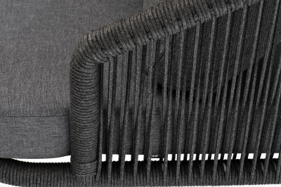 Кресло 4SIS Верона, каркас темно-серый шагрень, роуп темно-серый, ткань Savana Grafit Кресло 4SIS Верона, каркас темно-серый шагрень, роуп темно-серый, ткань Savana Grafit