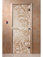 Дверь "Сатин" (Коробка ольха)