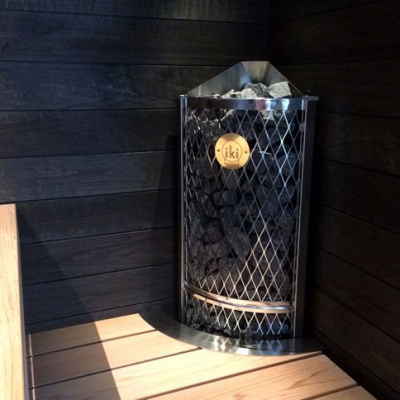 Электрическая печь для сауны IKI Corner 9 кВт (угловая)