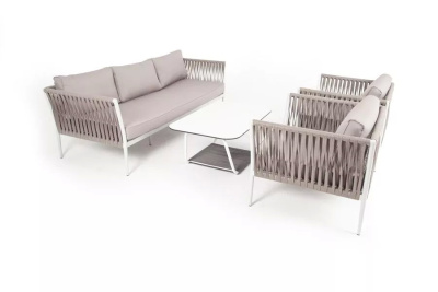 Лаунж-зона 4SIS Касабланка на 5 персон из роупа Цвет: бежевый Лаунж-зона 4SIS Касабланка на 5 персон из роупа Цвет: бежевый