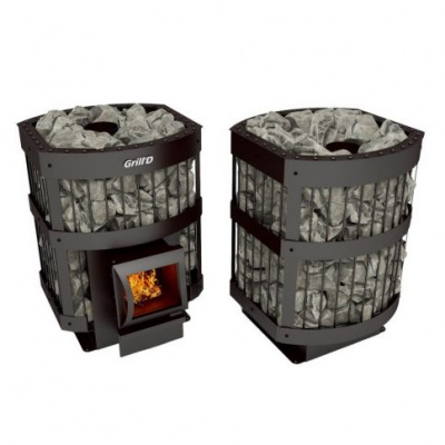 Банная печь Grill’D Leo II 130 short black