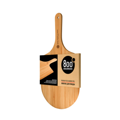 Лопатка для пиццы бамбуковая 800 Degrees Pizza Bamboo Paddle Лопатка для пиццы бамбуковая 800 Degrees Pizza Bamboo Paddle
