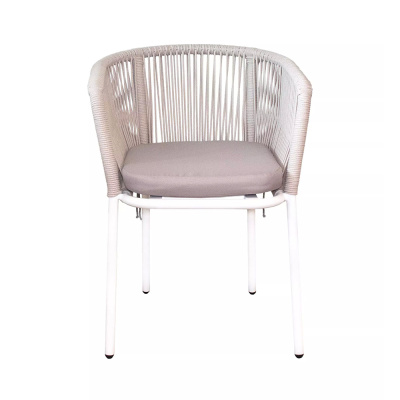 Стул 4SIS Марсель из роупа Цвет: бежевый